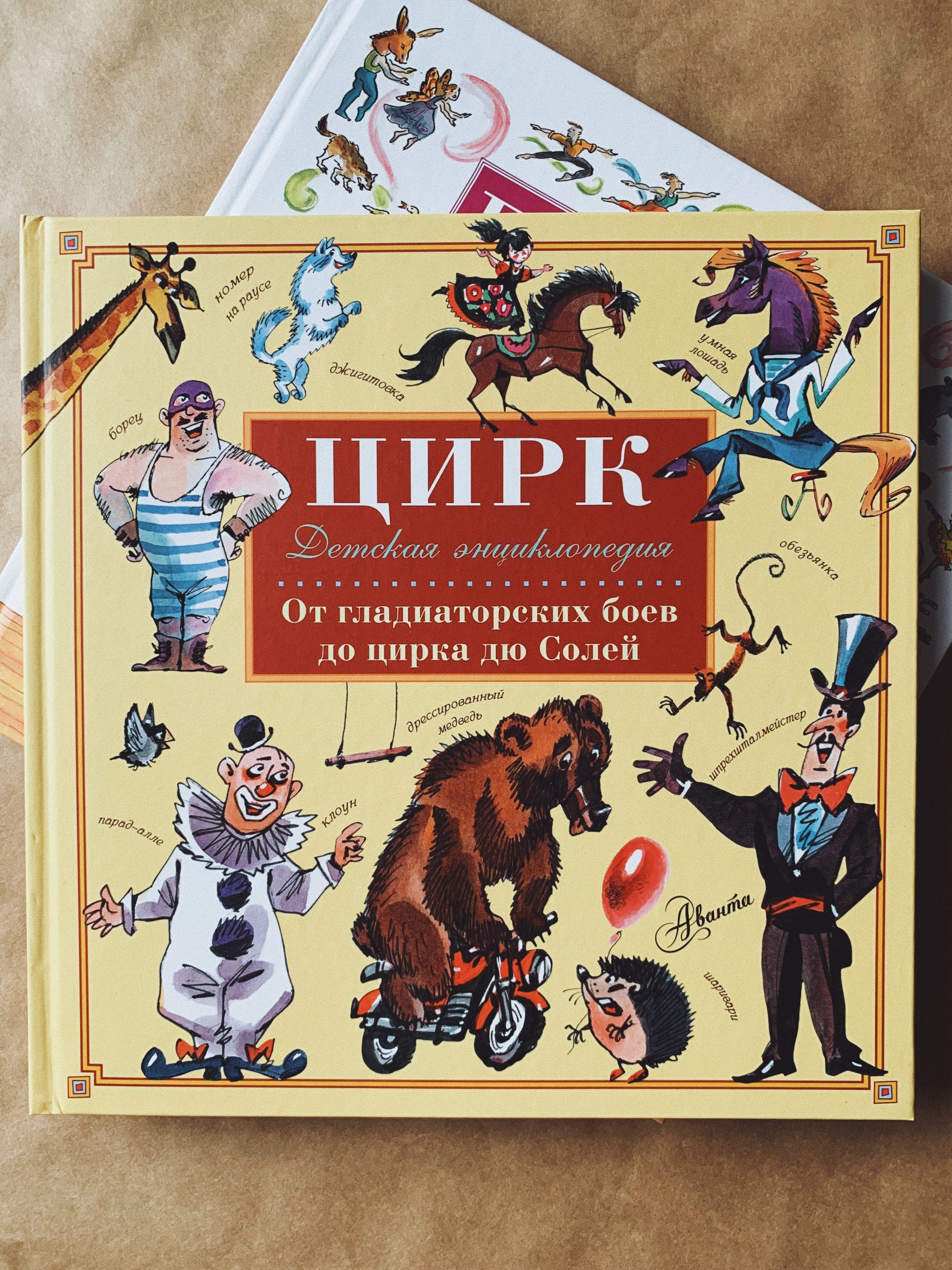 Цирк. От гладиаторских боев до цирка дю Солей. Детская энциклопедия - Vilki  Books