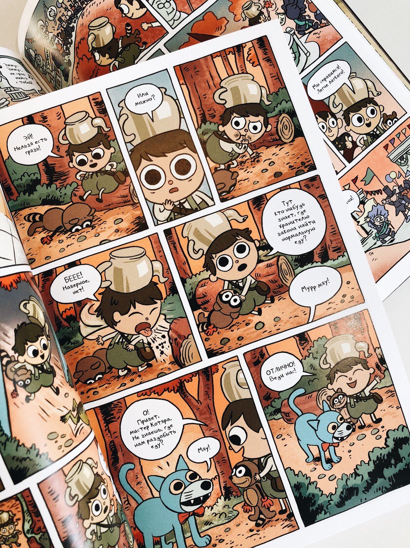 По ту сторону изгороди. Over the garden wall (1) - Vilki Books