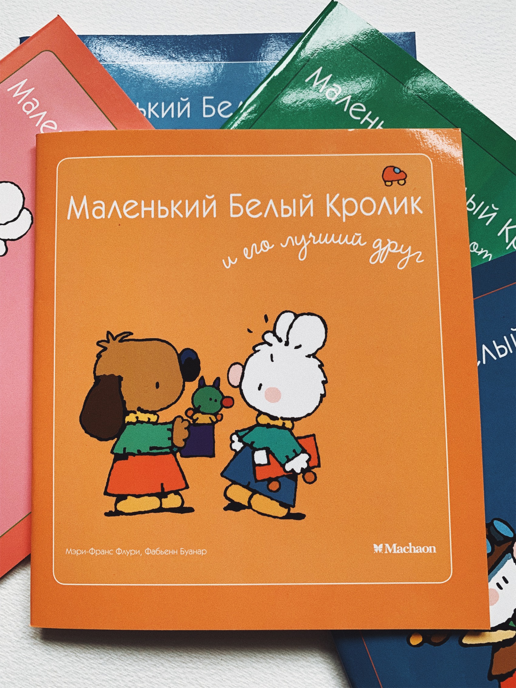 Маленький Белый Кролик и его лучший друг - Vilki Books