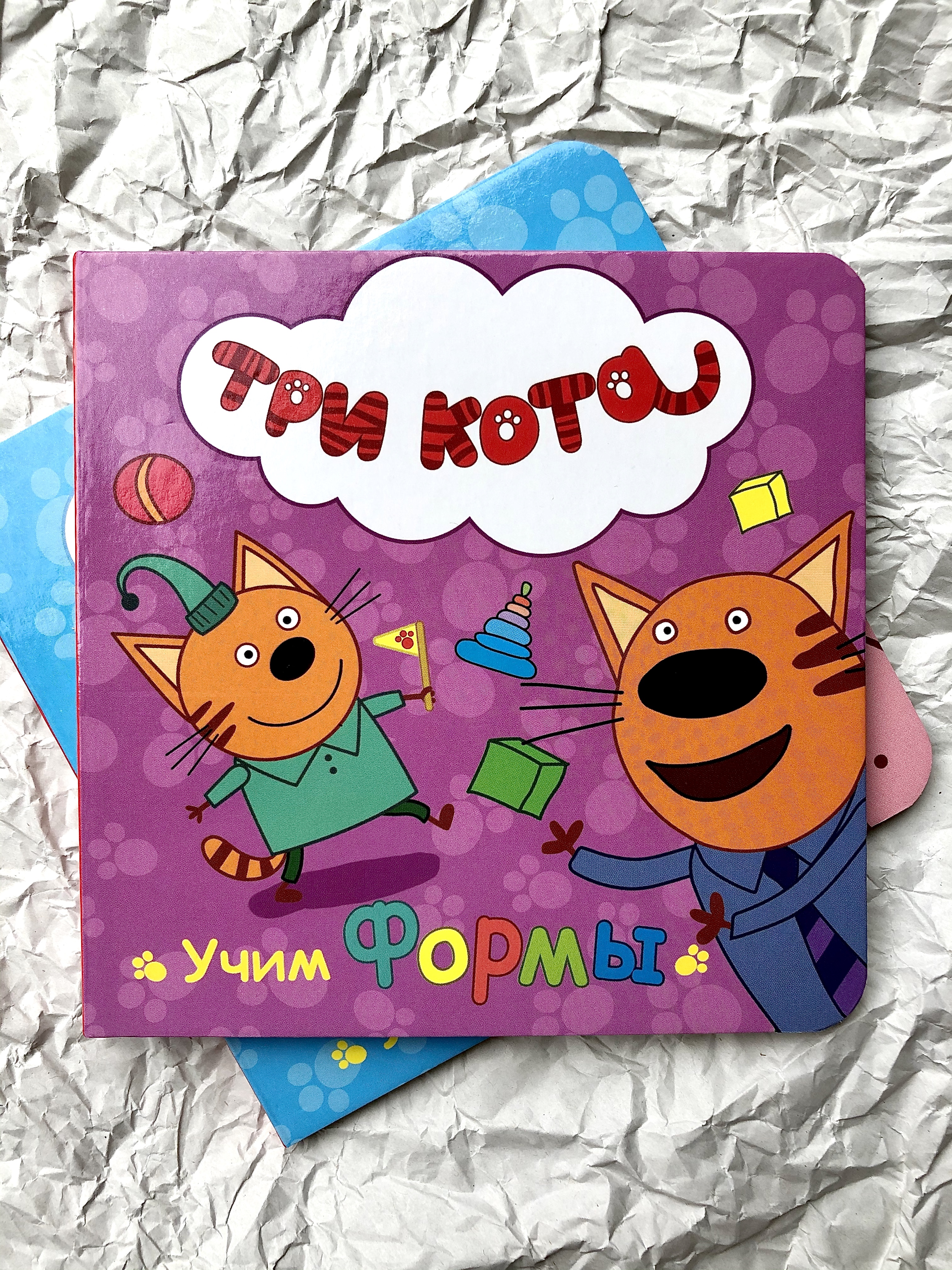 Три кота. Учим формы - Vilki Books