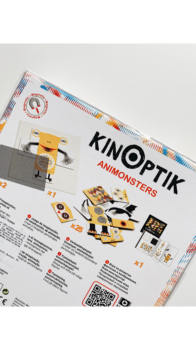 Магнитный пазл-игра Kinoptik Монстр, 25 элементов (DJ05600) - Vilki Books