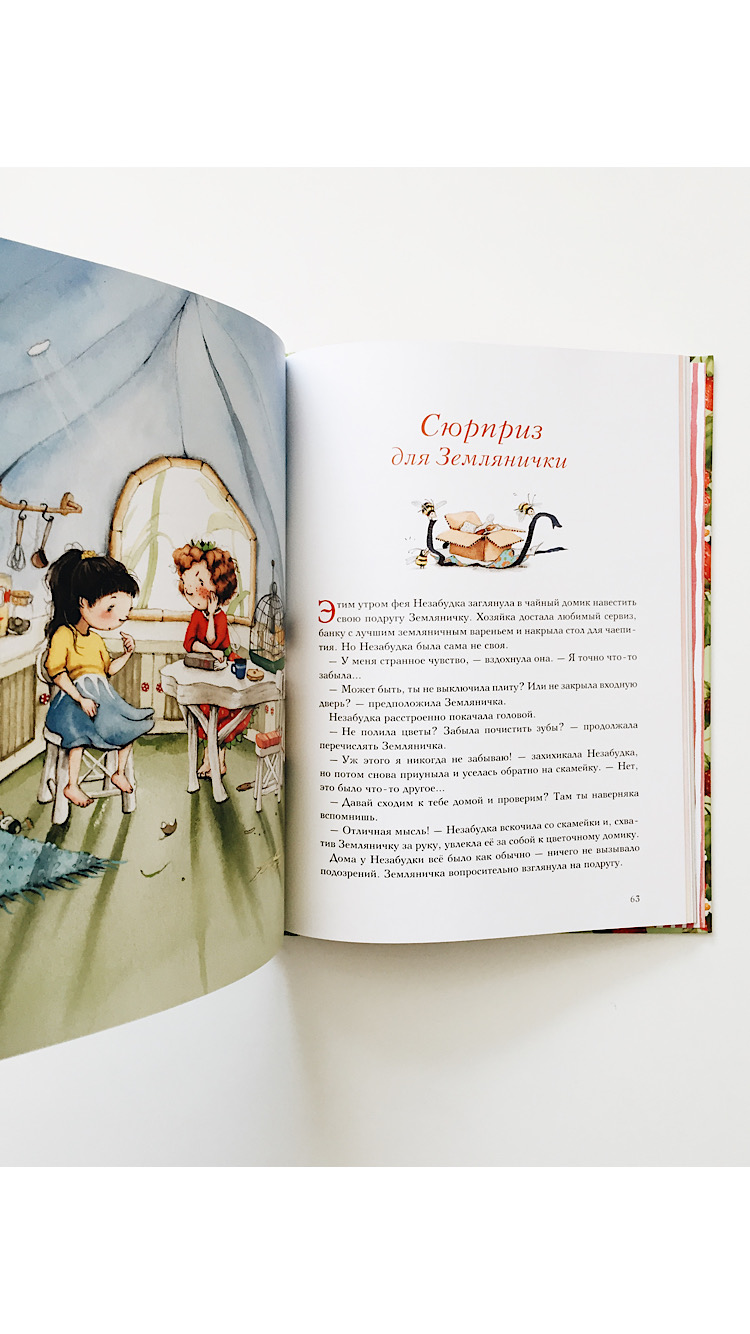 Земляничная фея. Волшебная книга каникул - Vilki Books