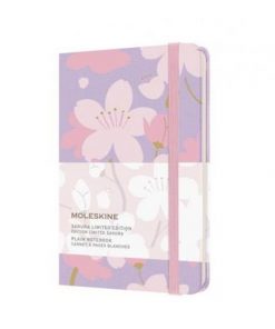 Карманный блокнот Moleskine Sakura, с пустыми страницами, в твердой тканевой обложке