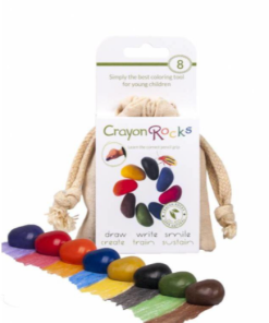 Мелки CrayonRocks в тканевом мешочке (6 шт.)