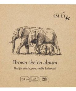 Альбом Layflat Brown 14х14 см