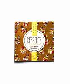 Раскраска-антистресс Desserts - Десерты