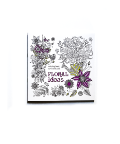 Раскраска-антистресс Floral Ideas - Цветочные идеи