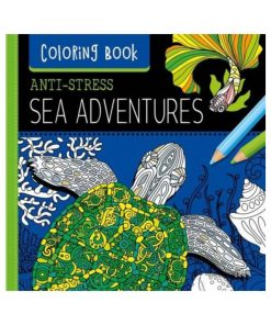 Раскраска-антистресс Sea adventures