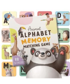 Alphabet Animals Matching Game