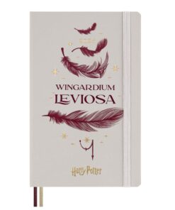 Еженедельник Moleskine Harry Potter Wingardium Leviosa 2025, 13×21 см, в твердой обложке